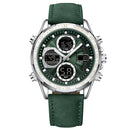Alloy Leather Men's Business Watch Luminous Waterproof