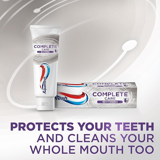 Complete Care Whitening Toothpaste, Helps Restore Your Teeth’s Natural Whiteness, Actively Deep Cleans and Freshens Whole Mouth, 100ml