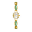 Natural Dongling Stone Hetian Jade Live Premium Chain Watch